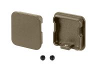 Заглушка LINE-D-3030 SQUARE OLIVE GREY