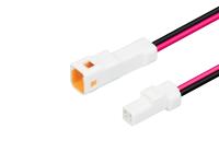 Коннектор питания ARL-WAVE-0612-RGB-CON-POWER-MALE-BLK