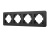Рамка алюминиевая FRM-AKIRY-SFAL-4-BK Рамка алюминиевая FRM-AKIRY-SFAL-4-BK