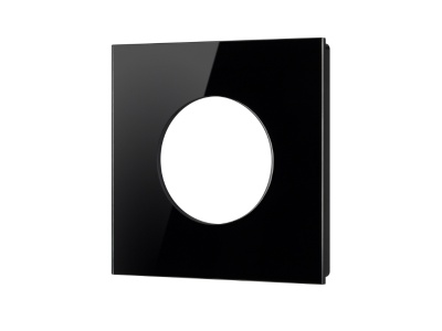 Рамка стеклянная FRM-GLARE-GC-1-BK