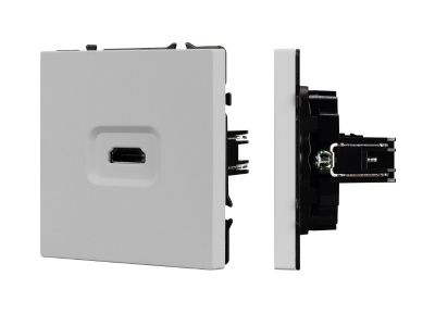Механизм HDMI розетки SCT-NOBE-MHD1-SFPL-IS