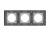 Рамка стеклянная FRM-GLARE-GC-3-GR Рамка стеклянная FRM-GLARE-GC-3-GR