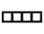 Рамка алюминиевая FRM-PRESTO-ALS-4-GR Рамка алюминиевая FRM-PRESTO-ALS-4-GR