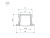 Профиль LINE-2315-F-2000 WHITE Профиль LINE-2315-F-2000 WHITE