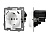 Механизм розетки с быстрой USB зарядкой SCT-MUAC-PL-WH-V (250V, 16A)