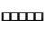 Рамка стеклянная FRM-GLARE-GS-5-GR Рамка стеклянная FRM-GLARE-GS-5-GR