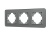 Рамка стеклянная FRM-OMALI-SFGS-3-GR Рамка стеклянная FRM-OMALI-SFGS-3-GR