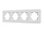Рамка стеклянная FRM-OMALI-SFGS-4-WH