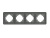 Рамка стеклянная FRM-OMALI-GS-4-GR Рамка стеклянная FRM-OMALI-GS-4-GR