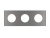 Рамка стеклянная FRM-GLARE-GC-3-GR Рамка стеклянная FRM-GLARE-GC-3-GR