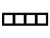 Рамка стеклянная FRM-GLARE-GS-4-BK Рамка стеклянная FRM-GLARE-GS-4-BK