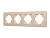 Рамка алюминиевая FRM-AKIRY-SFAL-4-GD