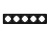 Рамка алюминиевая FRM-AKIRY-SFAL-5-BK Рамка алюминиевая FRM-AKIRY-SFAL-5-BK