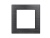 Рамка алюминиевая FRM-PRESTO-ALS-1-BK Рамка алюминиевая FRM-PRESTO-ALS-1-BK