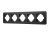 Рамка алюминиевая FRM-AKIRY-SFAL-5-BK Рамка алюминиевая FRM-AKIRY-SFAL-5-BK