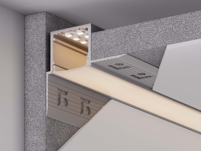 Профиль FANTOM-W20-H20-EDGE-2000 ANOD