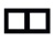 Рамка стеклянная FRM-GLARE-GS-2-BK Рамка стеклянная FRM-GLARE-GS-2-BK